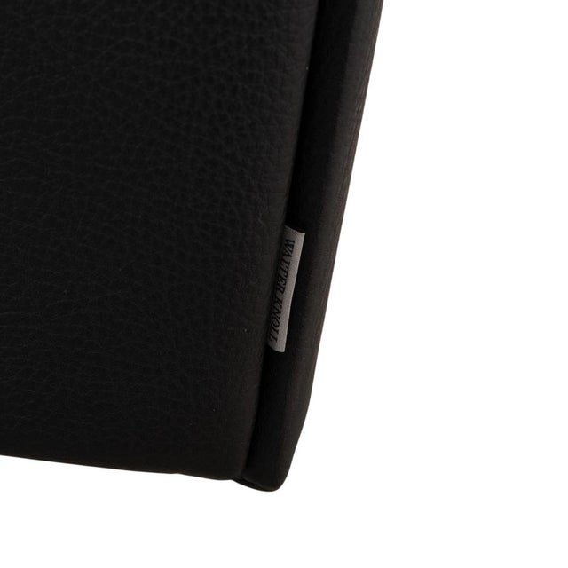 Prime Time Corner Sofa in Black Leather and Chrome from Walter Knoll / Wilhelm Knoll For Sale - Image 16 of 18