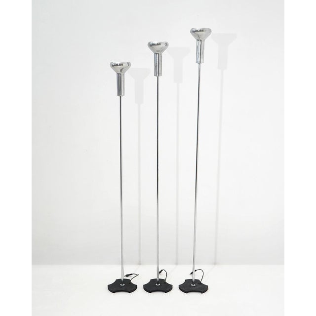 Mid-Century Modern Model 1073/3 Floor Lamp by Gino Sarfatti for Arteluce, 1950s For Sale - Image 3 of 17