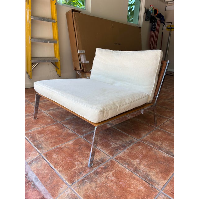 Contemporary Lounge Chair Flexform For Sale - Image 3 of 12