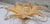 Mid-Century Modern Vintage Italian Murano Amber & Clear Starburst Glass Centerpiece Bowl For Sale - Image 3 of 9