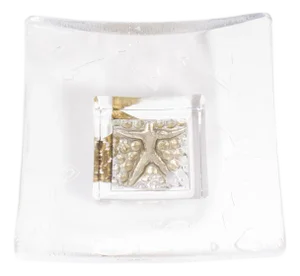 Bertil Vallien Kosta Boda Domino Series Glass Dish