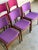 1960s Rosewood Dining Chairs in Style of Erik Buch Upholstered Mid-Century Seating Set of 6 Denmark 1960s For Sale - Image 5 of 10