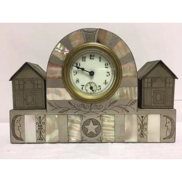 Art Deco Antique Art Deco German Clock For Sale - Image 3 of 7