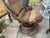 Mid century boho Chic Ratan swivel chair with pad. Sturdy construction. Comfortable pad. Great for living area, sunroom,...