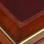 Brown Leather Top Mahogany Writing Desk in French Louix XV Style, C. 1940 For Sale - Image 8 of 9