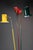 Mid-Century Modern Mid-Century Modern Italian Red Green and Yellow Floor Lamp, 1950 For Sale - Image 3 of 18