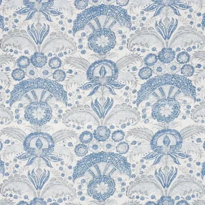 Schumacher Calicut Fabric in Delft