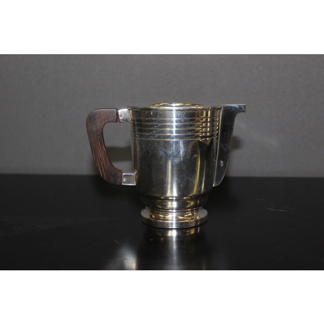 Coffee and Tea Service in Silver Metal, 1930 For Sale - Image 7 of 12