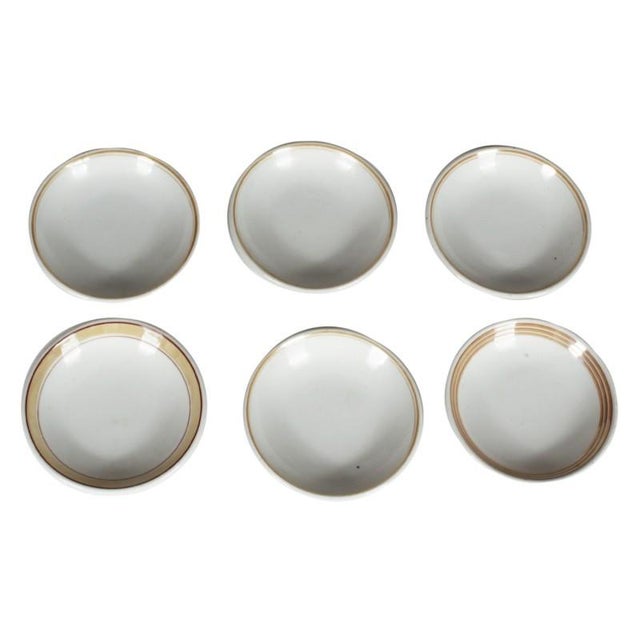 Italian Ceramic Coffee Service Set from Ginory, 1920s, Set of 12 For Sale - Image 6 of 8