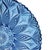 Blue Vintage French Fruit Bowl in Blue Pressed Glass, 1960s For Sale - Image 8 of 15