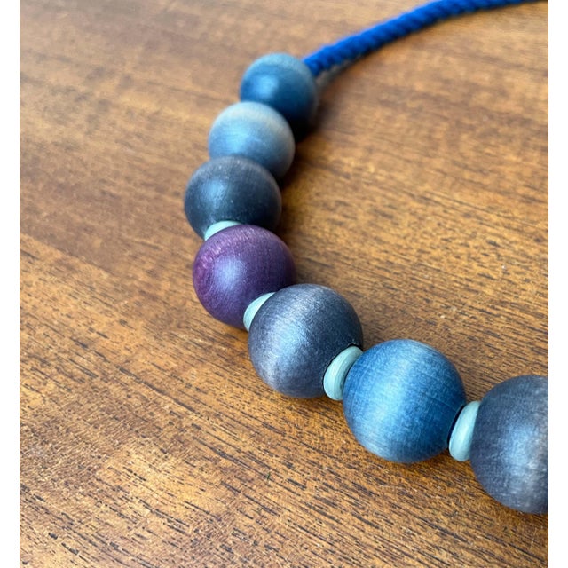 Mid-Century Modern Wooden Beads Necklace from Aarikka, 1960s For Sale - Image 6 of 18