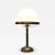 1920s Swedish Grace Copper and Hand Blown Glass Table Lamp, 1920s For Sale - Image 5 of 13