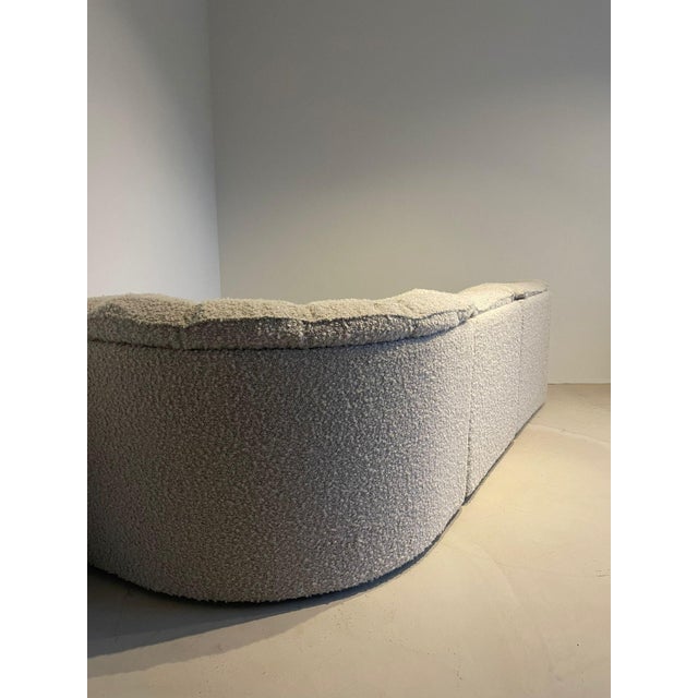 Vintage DS-11 Bouclé Patchwork Sofa by Desede For Sale - Image 11 of 14