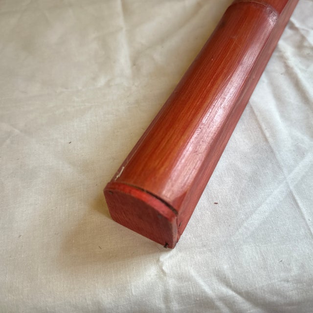 Up for consideration is a beautiful vintage bamboo Asian style sliding box. This would look lovely in your home and it is...