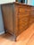 Mid 20th Century Vintage Henredon Heritage Walnut Italian Provincial 9-Drawer Lowboy With Mirror (5300 Series) For Sale - Image 5 of 8
