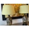 Paint 1960s Spectacular Mid-Century ModernChinoiserie Glass Lamps - A Pair For Sale - Image 7 of 18