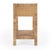 White Corfu 24 in. W Rectangular Rattan 1 Drawer Nightstand with Lower Open Shelf For Sale - Image 8 of 11