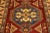 Textile 1990s 1990s Tribal Super Kazak Rust/Tan Wool Rug For Sale - Image 7 of 9