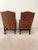 Baroque Vintage French Louis XIV Style Throne Carved Open Armchairs Upholstered Seat and Back Excellent Condition For Sale - Image 3 of 17