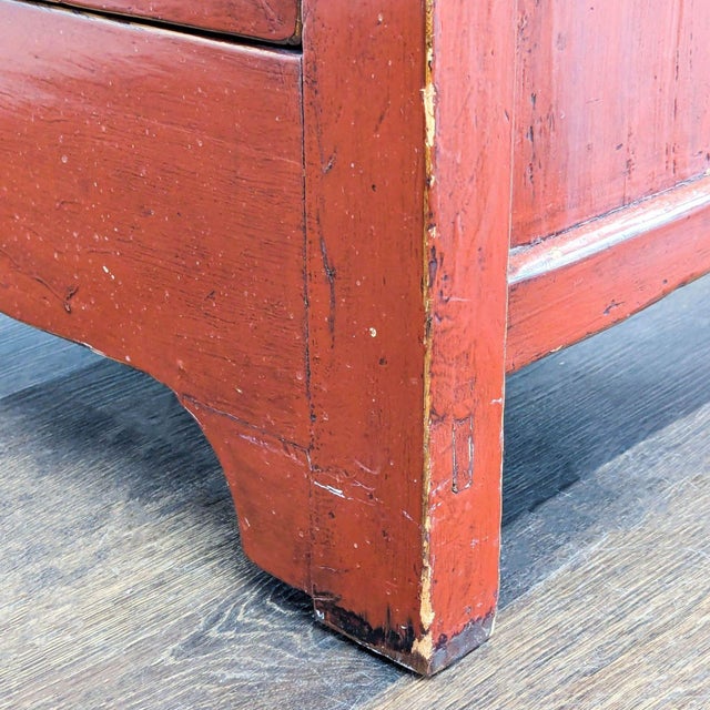 Antique Chinese Cabinet/End Table For Sale - Image 9 of 9