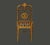 Antique Giltwood Side Chair For Sale - Image 4 of 6