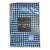 Sferra Navy Check Linen Placemats - Set of 4 For Sale