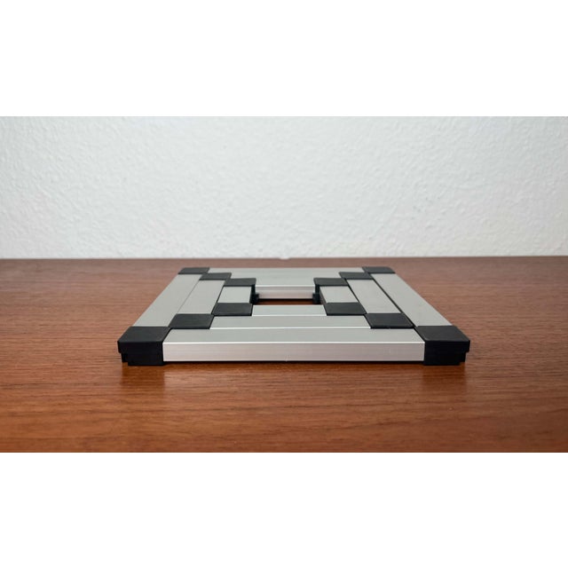 Postmodern Danish Trivet Coasters by Jorgen Meldgaard for Menu, 1980s, Set of 3 For Sale - Image 4 of 14