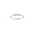 Metal Minimalist Blue Sapphire and Diamond Gold Stacking Ring Size 6.5 For Sale - Image 7 of 13