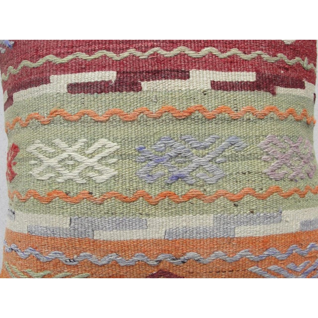 Kilim Rug Pillow Cover For Sale - Image 9 of 12