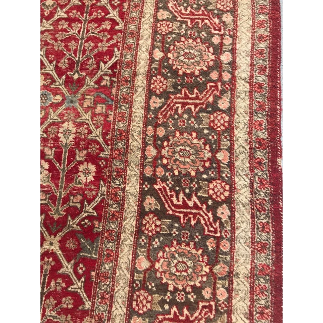 Antique Bakshayesh Design Rug - 8′6″ × 10′ For Sale - Image 9 of 13