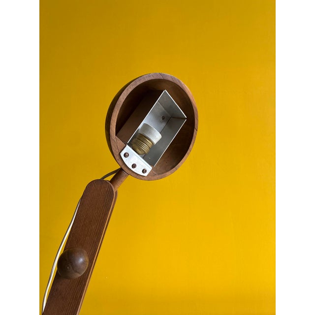 Pallucco Wooden Table Lamp by Paolo Pallucco, 1970s For Sale - Image 4 of 10