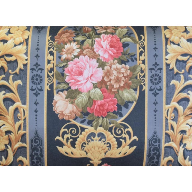 Brunschwig & Fils Designer Brunschwig & Fils Floral Roses Feather/Down Pillow For Sale - Image 4 of 9