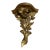 Palladio Hand Carved Gilded Wood Decorative Wall Shelf. For Sale