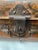 Chest/Trunk/Luggage - Mid 20th Century Vintage Metal Painted Trunk For Sale - Image 11 of 13