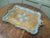 Decorative Carved Gold and Blue Painted Italian Sideboard Tray A very attractive piece decorated in shades of Gold, with a...