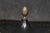 Black Pair English Style Tole Painted Metal Small Brass Mounted Urns For Sale - Image 8 of 13