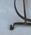 1950s Gilt Spanish Iron Bench With Lyre-Shaped Base For Sale - Image 5 of 12