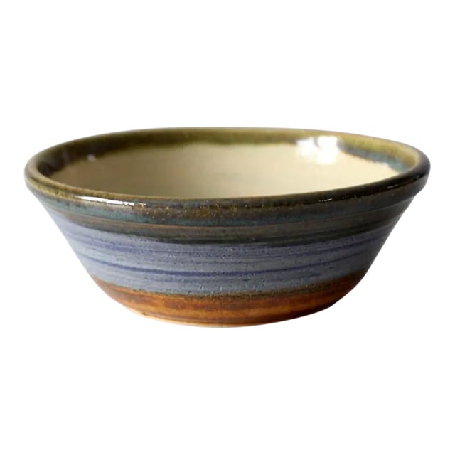 Vintage Studio Pottery Bowl For Sale