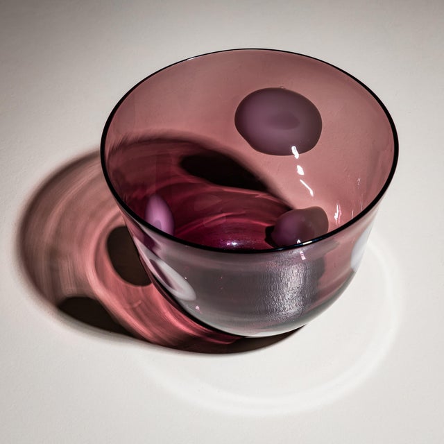 Glass Vase by Des Pots, Netherlands, Early 21st Century For Sale - Image 9 of 9