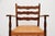 Wood Mid-Century Modern Hand-Carved Wooden Armchair, 1950s For Sale - Image 7 of 11