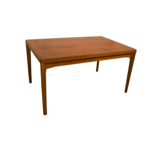 1960s Mid-Century Danish Teak Extendable Draw Leaf Dining Table For Sale - Image 12 of 12