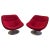 Mid-Century Modern Mid Century Swivel Lounge Chairs by Pierre Paulin For Sale - Image 3 of 12