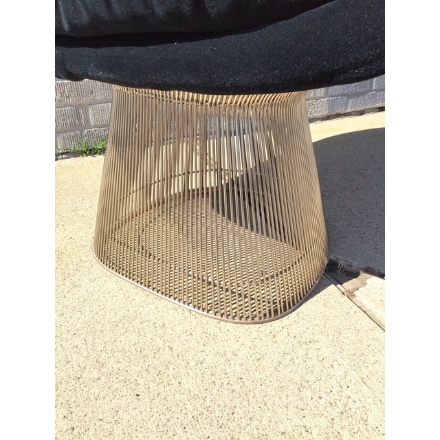 Black Platner Lounge Chairs, Pair, by Warren Platner for Knoll, 1966 For Sale - Image 8 of 11