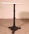 Round Bistro Table with Marble Top For Sale - Image 5 of 6