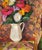 Oil Painting Still Life With a White Vase Egor Ktpatunov For Sale - Image 4 of 6