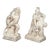 Pair of Antique Italian Marble Mythological Sculptures, Hercules & Diomedes and Menelaus Carrying Patroclus, Attributed to Antonio Frilli Description For Sale