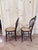 Victorian Vintage Victorian Mahogany Balloon Back Cane Side Chairs, Pair For Sale - Image 3 of 7