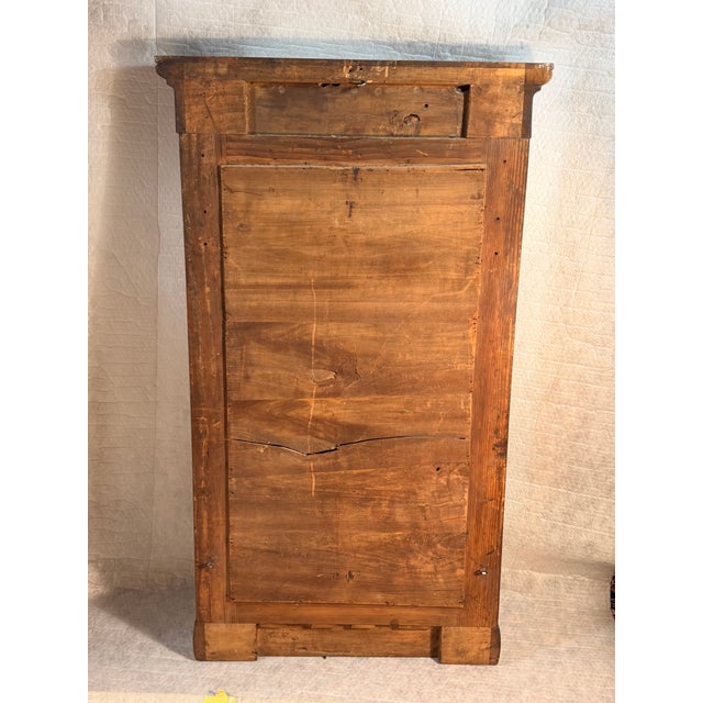Biedermeier Walnut Mirror, South Germany 1820 For Sale - Image 10 of 10