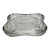Large Antique Crystal Glass Ashtray Catchall For Sale