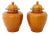 Chinese Style Glazed Stoneware Ginger Jars, Pair For Sale
